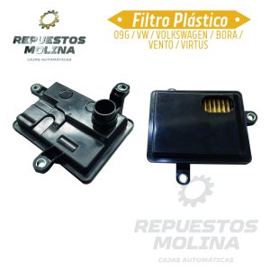 Filtro Plástico 09G / VW / VOLKSWAGEN / BORA /  VENTO / VIRTUS