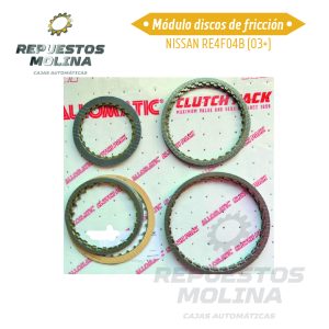 Módulo discos de fricción NISSAN RE4F04B (03+)