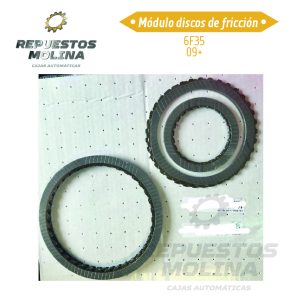 Módulo discos de fricción 6F35 09+