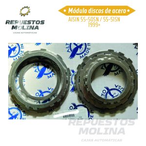 Módulo discos de acero AISIN 55-50SN / 55-51SN 1999+