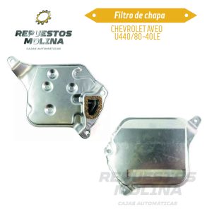 Filtro de chapa CHEVROLET AVEO  U440/80-40LE