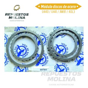 Módulo discos de acero U440 / U441 / AW81 / 40L3