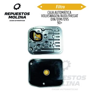 Filtro CAJA AUTOMÁTICA  VOLKSWAGEN/AUDI/PASSAT 01N/01M/095 90+