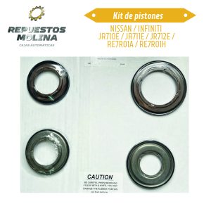 Kit de pistones NISSAN / INFINITI  JR710E / JR711E / JR712E / RE7R01A / RE7R01H