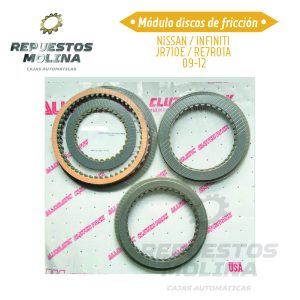 Módulo discos de fricción NISSAN / INFINITI  JR710E / RE7R01A  09-12