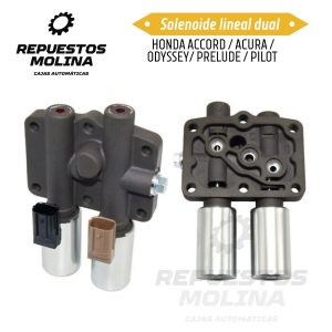 Solenoide Lineal Dual  HONDA ACCORD / ACURA / ODYSSEY / PRELUDE / PILOT