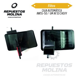 Filtro CAJA AUTOMÁTICA AW55-50 /  GM AF33 CHEVY