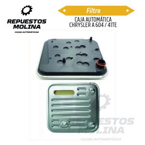Filtro CAJA AUTOMÁTICA CHRYSLER A 604 / 41TE