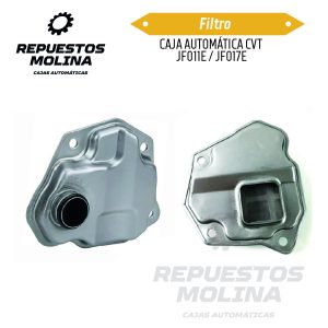 Filtro CAJA AUTOMÁTICA CVT  JF011E / JF017E