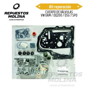 Kit de reparación CUERPO DE VÁLVULAS VW 0AM / DQ200 / DSG 7 SPD