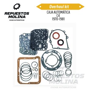 Overhaul kit CAJA AUTOMÁTICA C4  1970-1981