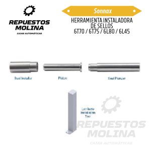 Sonnax HERRAMIENTA INSTALADORA DE SELLOS 6T70 / 6T75 / 6L80 / 6L45