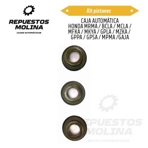 Kit pistones CAJA AUTOMÁTICA HONDA MRMA / BCLA / MCLA / MFKA / MKYA / GPLA / MZKA /  GPPA / GPSA / MPMA / GAJA