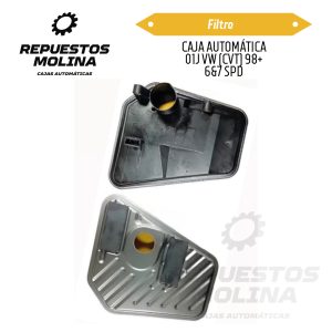 Filtro CAJA AUTOMÁTICA 01J VW (CVT) 98+ 6&7 SPD