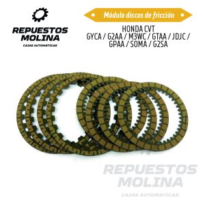 Módulo discos de fricción HONDA CVT GYCA / G2AA / M3WC / GTAA / JDJC / GPAA / SOMA / G2SA