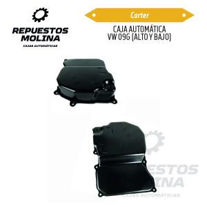 Carter CAJA AUTOMÁTICA VW 09G (ALTO Y BAJO)