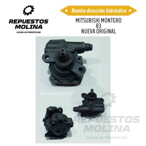 Bomba dirección hidráulica MITSUBISHI MONTERO 83 NUEVA ORIGINAL