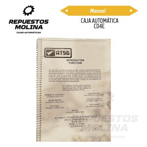Manual CAJA AUTOMÁTICA CD4E