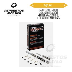 Shift kit 6R80 (2015-2019) 2DA. GENERACIÓN KIT REPARACIÓN DEL  CUERPO DE VÁLVULAS