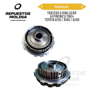 Planetario TRASERO & RING GEAR  (4 PIÑONES) 1983+ TOYOTA A130 / A140 / A240