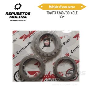 Módulo discos de acero TOYOTA A340 / 30-40LE 85+
