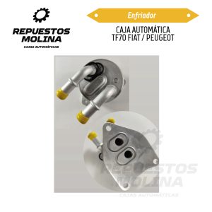 enfriador CAJA AUTOMÁTICA TF70 FIAT / PEUGEOT