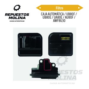 Filtro CAJA AUTOMÁTICA / UB80F /  UB80E / UA80E / AU80F /  AWF8G30
