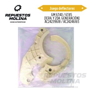 Juego deflectores GM 6T40 / 6T45  (1ERA. Y 2DA. GENERACIÓN) AC24239618 / AC24246165