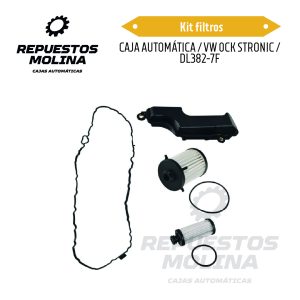 Kit filtros CAJA AUTOMÁTICA / VW 0CK STRONIC / DL382-7F