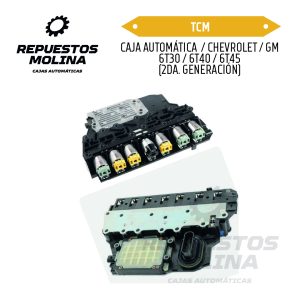 TCM CAJA AUTOMÁTICA  / CHEVROLET / GM 6T30 / 6T40 / 6T45 (2DA. GENERACIÓN)