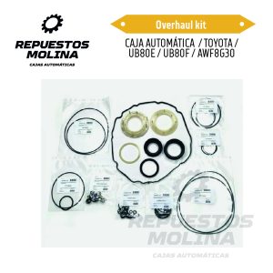 Overhaul kit CAJA AUTOMÁTICA  / TOYOTA / UB80E / UB80F / AWF8G30