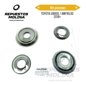 Kit pistones TOYOTA UB80E / AWF8G30 2018+