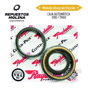 Módulo discos de fricción CAJA AUTOMÁTICA  09D / TR60