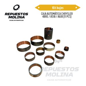 Kit bujes CAJA AUTOMÁTICA CHRYSLER  48RE / A518 / A618 (11 PCS)