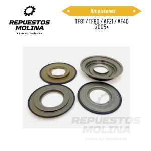 Kit pistones TF81 / TF80 / AF21 / AF40 2005+