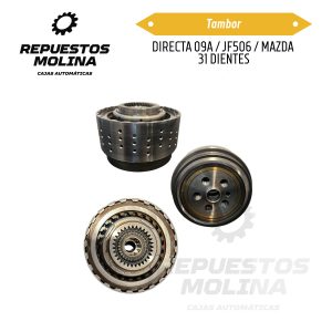 Tambor DIRECTA 09A / JF506 / MAZDA  31 DIENTES