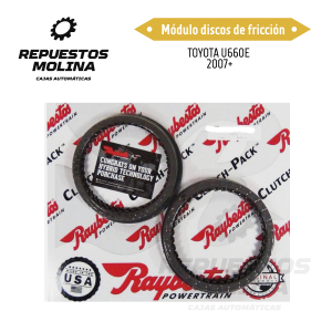 Módulo discos de fricción TOYOTA U660E  2007+