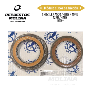 Módulo discos de fricción CHRYSLER A500 / 42RE / 40RE  42RH / 44RE  1989+