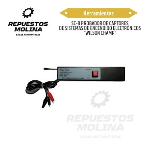 Herramientas SC-8 PROBADOR DE CAPTORES DE SISTEMAS DE ENCENDIDO ELECTRÓNICOS “WILSON CHAMP”