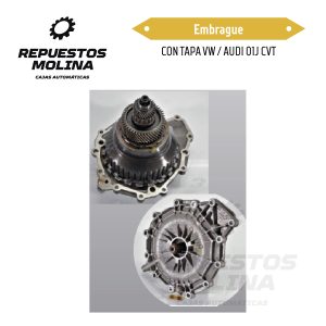 Embrague CON TAPA VW / AUDI 01J CVT