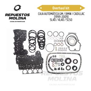 Overhaul kit CAJA AUTOMÁTICA GM / BMW / CADILLAC (1999-2009) 5L40 / 4L40 / 5L50