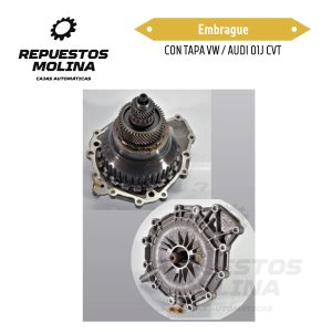 Embrague CON TAPA VW / AUDI 01J CVT