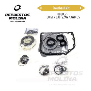 Overhaul kit U880E/F TG81SC / GA8F22AW / AW8F35