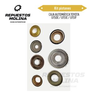 Kit pistones CAJA AUTOMÁTICA TOYOTA U150E / U151E / U151F
