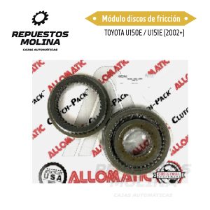 Módulo discos de fricción TOYOTA U150E / U151E (2002+)