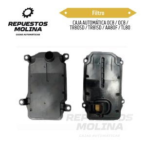 Filtro CAJA AUTOMÁTICA 0C8 / OC8 / TR80SD / TR81SD / AA80F / TL80