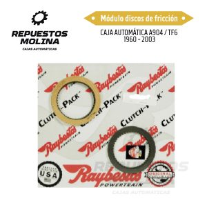 Módulo discos de fricción CAJA AUTOMÁTICA A904 / TF6  1960 – 2003