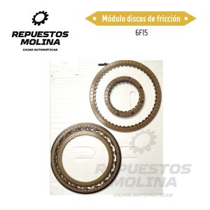 Módulo discos de fricción